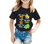 Help More Bees Plant More Trees Clean Seas Earth Day Maglietta