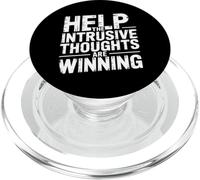 Help The Intrusive Thoughts Are Winning Overthinking - PopSockets PopGrip per MagSafe