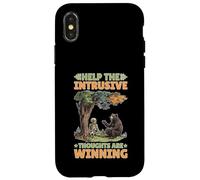 Help The Intrusive Thoughts Are Winning Troppi pensieri Custodia per iPhone X/XS