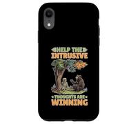 Help The Intrusive Thoughts Are Winning Troppi pensieri Custodia per iPhone XR