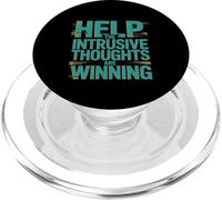 Help The Intrusive Thoughts Are Winning Troppi pensieri ---- PopSockets PopGrip per MagSafe