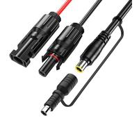 helpers lab DC7909 8mm DC8020 Cavo necessario per caricare il Bluetti/Jackery/Goal Zero/Yeti ecc Si collega al pannello solare e permette di ricaricare il Stazione Elettrica Portatile