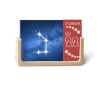 Helpful Beautiful Lucky Stars 2022 Calendario da scrivania 12 mesi