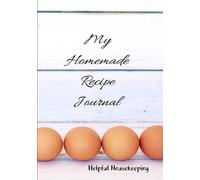 Helpful Housekeeping My Homemade Recipe Journal (Tascabile)