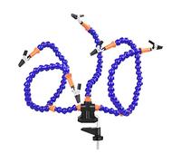 Helping Hands - Attrezzo manuale per saldatura con 5 bracci flessibili per riparazione elettronica