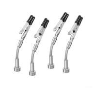 Helping Hands - Set di 4 clip per saldatura, base magnetica, rotazione a | saldatura aiutando le mani, base magnetica strumento di terza mano, 360 clip rotanti, riparazione gioielli elettronica fai da