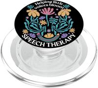 Helping Little Voices Bloom Logopedia SLP PopSockets PopGrip per MagSafe