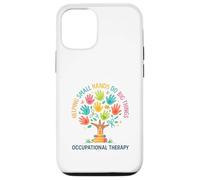 Helping Small Hands Do Big Things Occupational Therapy Hand Custodia per iPhone 12/12 Pro