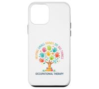 Helping Small Hands Do Big Things Occupational Therapy Hand Custodia per iPhone 12 mini