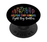 Helping Tiny Humans Fight Big Battles PopSockets PopGrip Adesivo
