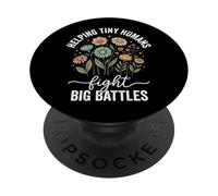 Helping Tiny Humans Fight Big Battles PopSockets PopGrip Adesivo