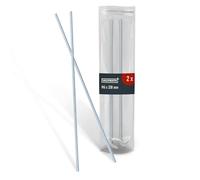 HELPMATE - Barra filettata M6x330 mm in acciaio zincato - 2 pezzi