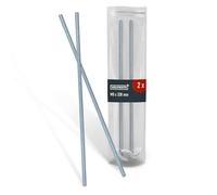 HELPMATE - Barra filettata M8x330 mm in acciaio inossidabile A2 - 2 pezzi
