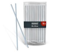 HELPMATE - Barra filettata M8x330 mm in acciaio zincato - 10 pezzi