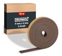 HELPMATE - Guarnizione a profilo E 9x4mm - 18m - fessura di 2-3,5 mm