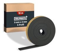 HELPMATE - Guarnizione a profilo E 9x4mm - 18m - fessura di 2-3,5mm
