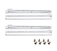 HELPMATE - Guide a sfere da 450 mm - 2 paia - bianco