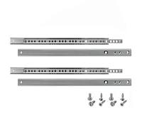 HELPMATE - Guide per cassetti - 17 mm x 310 mm - 2 paia - Acciaio zincato