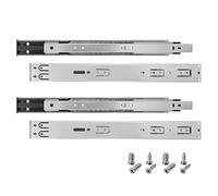 HELPMATE - guide per cassetti Softclose - estrazione totale 400 mm - 2 paia