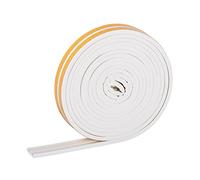 HELPMATE - Nastro sigillante autoadesivo per finestre e porte - Guarnizione finestra/guarnizione porta per isolare colonne da 2 a 3,5 mm di larghezza - Nastro sigillante 9 x 4 mm (profilo E, 12 metri,