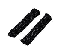 HELPMATE Nylon Black - PPM, All-Purpose Reflective, Tension, Floating Tent as Camping Accessories, DIY Dog Lead, Nylon, Braided, 2 x 15 m, 5 mm