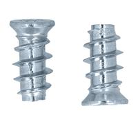 HELPMATE - Viti europee testa svasata 6,3 x 13 zincate galvanicamente - 50 pezzi viti per mobili con impronta PZ 3 e filetto completo - Ideali per legno massello e pannelli in legno