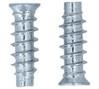 HELPMATE - Viti europee testa svasata 6,3 x 19 zincate galvanicamente - 50 pezzi viti per mobili con impronta PZ 3 e filetto completo - Ideali per legno massello e pannelli in legno