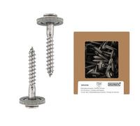 HELPMATE - Viti per lamiera 4,5x45 mm - Acciaio inossidabile A2 - 50 pezzi