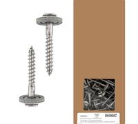 HELPMATE - Viti per lamiera 4,5x65 mm - Acciaio inossidabile A2 - 150 pezzi