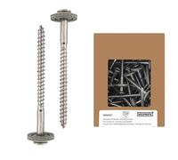 HELPMATE - Viti per lamiera 4,5x65 mm - Acciaio inossidabile A2 - 50 pezzi
