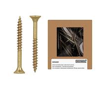 HELPMATE - Viti per legno a testa svasata 4,0x40 mm - Passivate - 225 pezzi