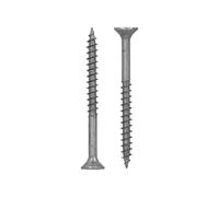 HELPMATE - Viti universali a testa svasata 5,0 x 50 in acciaio inox A2 antiruggine - 250 viti per legno con attacco a T e filettatura parziale - Viti per truciolato per interni ed esterni