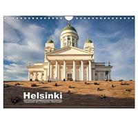 Helsinki - Hauptstadt am Finnischen Meerbusen (Wandkalender 2026 DIN A4 quer), CALVENDO Monatskalender: Helsinki ist eine der faszinierensten Hauptstädte in Skandinavien