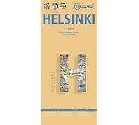 Helsinki. Map Borch 1:15.000: Helsinki, Helsinki Centre, Greater Helsinki