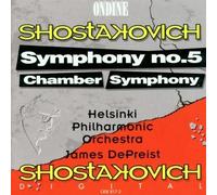 Helsinki Philharmonic Orchest Shostakovich: Symphony No. 5, Chamber Sympho (CD)
