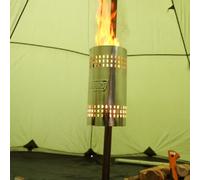 Helsport Lavvu Burner, stufa da tenda Onesize Silver
