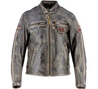 Helstons Ace 10Ans Giacca in pelle moto, marrone, taglia 2XL