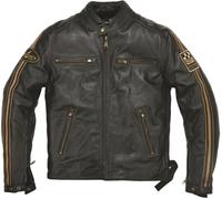 Helstons Ace Oldies Giacca in pelle, nero, Taglia M