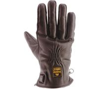 Helstons Benson Guanti da moto riscaldati, marrone, taglia 4XL per maschi