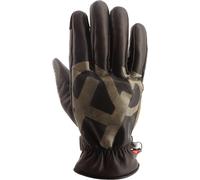 Helstons Blues Guanti da moto impermeabili, marrone, taglia 4XL per maschi