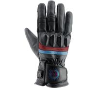 Helstons Bora Guanti da moto riscaldati, nero/rosso/blu, Taglia 13