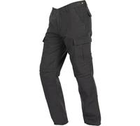 Helstons Cargo Pantaloni tessili da moto, grigio, taglia 28 per maschi