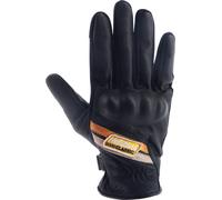 Helstons Cars Air Guanti da moto, nero-oro, taglia 2XL per maschi
