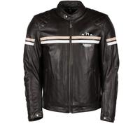 Helstons Chevy Buffalo Giacca in pelle per moto, Marrone scuro, Taglia S