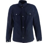 Helstons Detroit Camicia da moto, blu scuro, Taglia 4XL