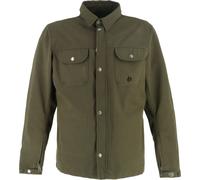 Helstons Detroit Camicia da moto, verde-marrone, taglia 3XL per maschi