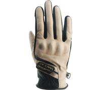 Helstons Ds Air Woman Perforated Leather Gloves Beige 9 Donna