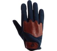 Helstons Duna Woman Perforated Leather Gloves Blu 6 Donna
