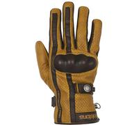 Helstons Eagle Guanti perforati per moto, oro, taglia XL per maschi