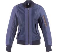 Helstons Elisa Giacca tessile moto da donna, blu, Taglia L